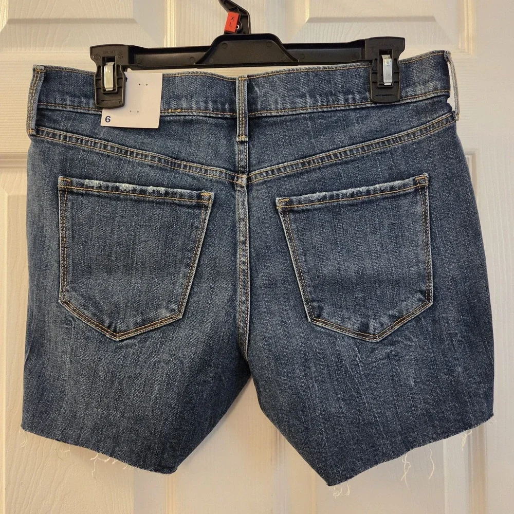 Old Navy sz 6‎ cut off jean shorts NWT 5
